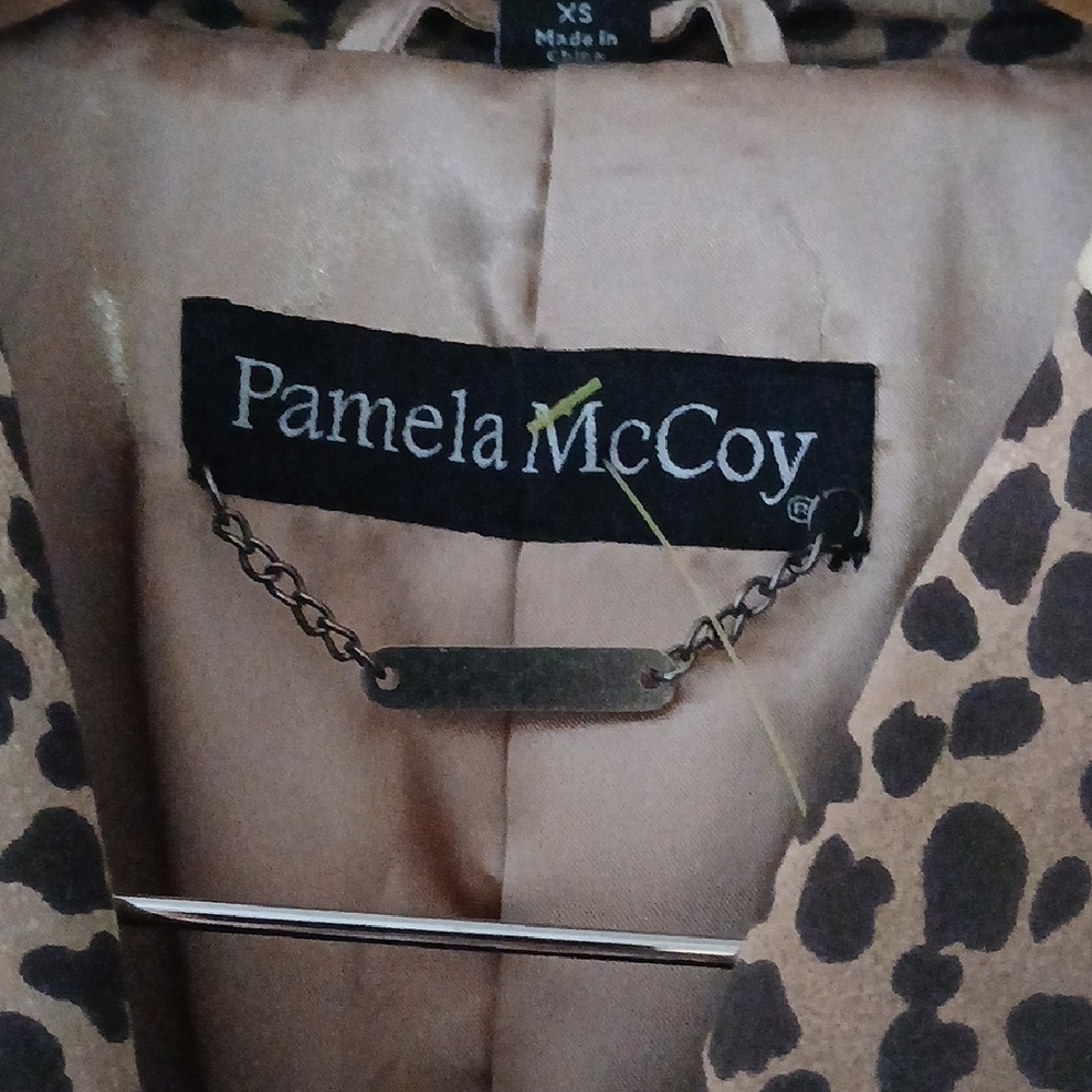 Pamela McCoy Animal Print Blazer and Skirt Set - Picture 2 of 11